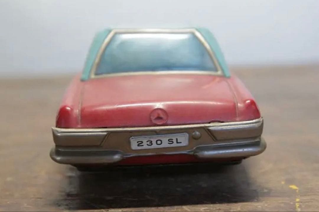 吉屋製 KOブリキ自動車 メルセデスベンツ230SL