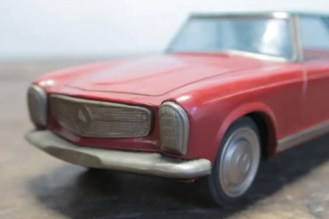 吉屋製 KOブリキ自動車 メルセデスベンツ230SL