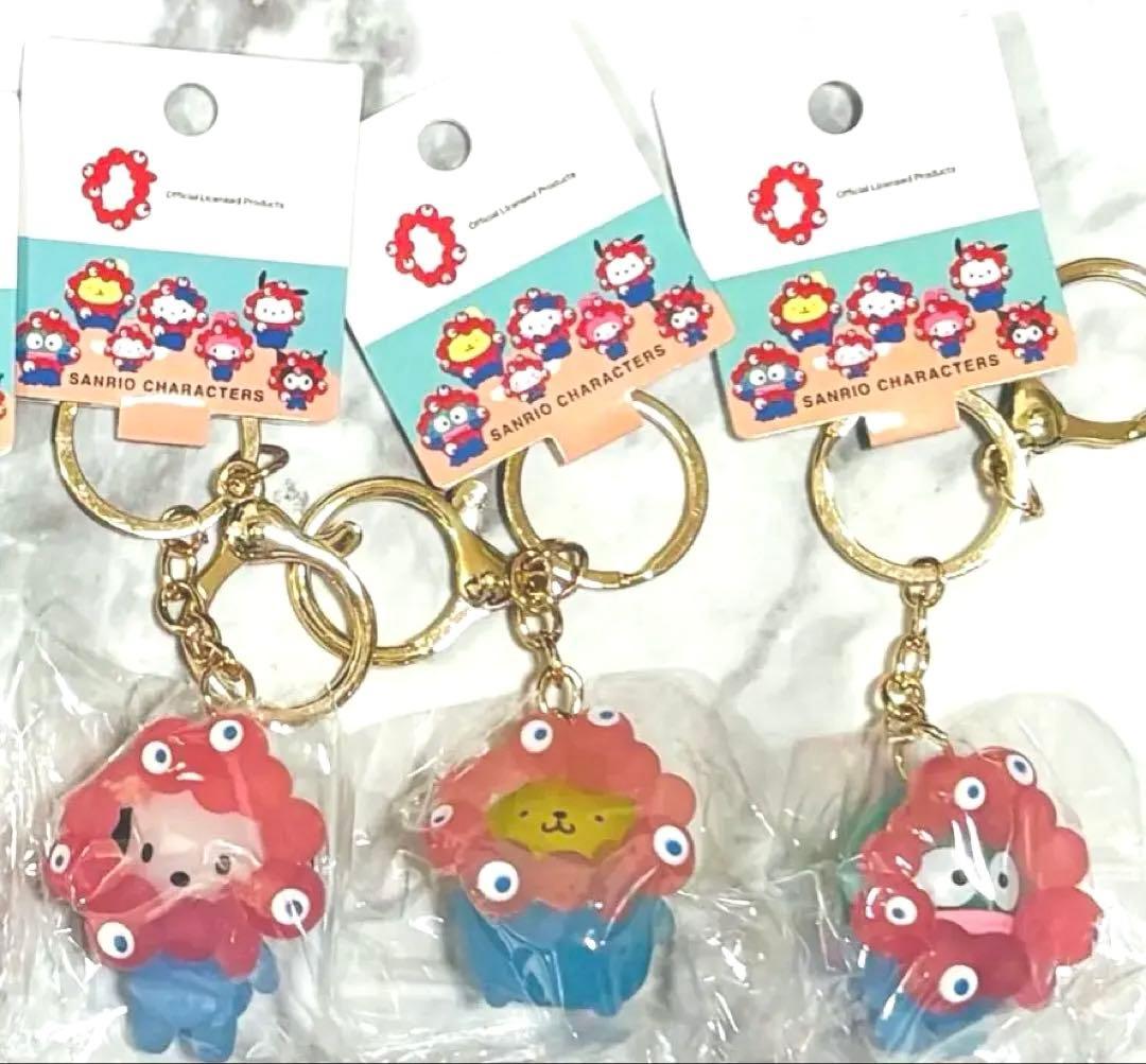 サンリオ ミャクミャク 立体マスコットクリアカラー セット　コンプリート