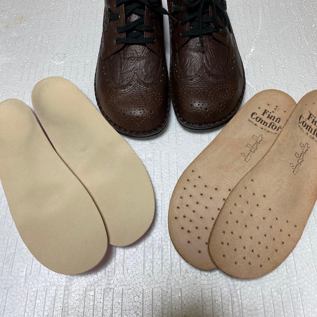 Finn Comfort ブラウン ドレスシューズ