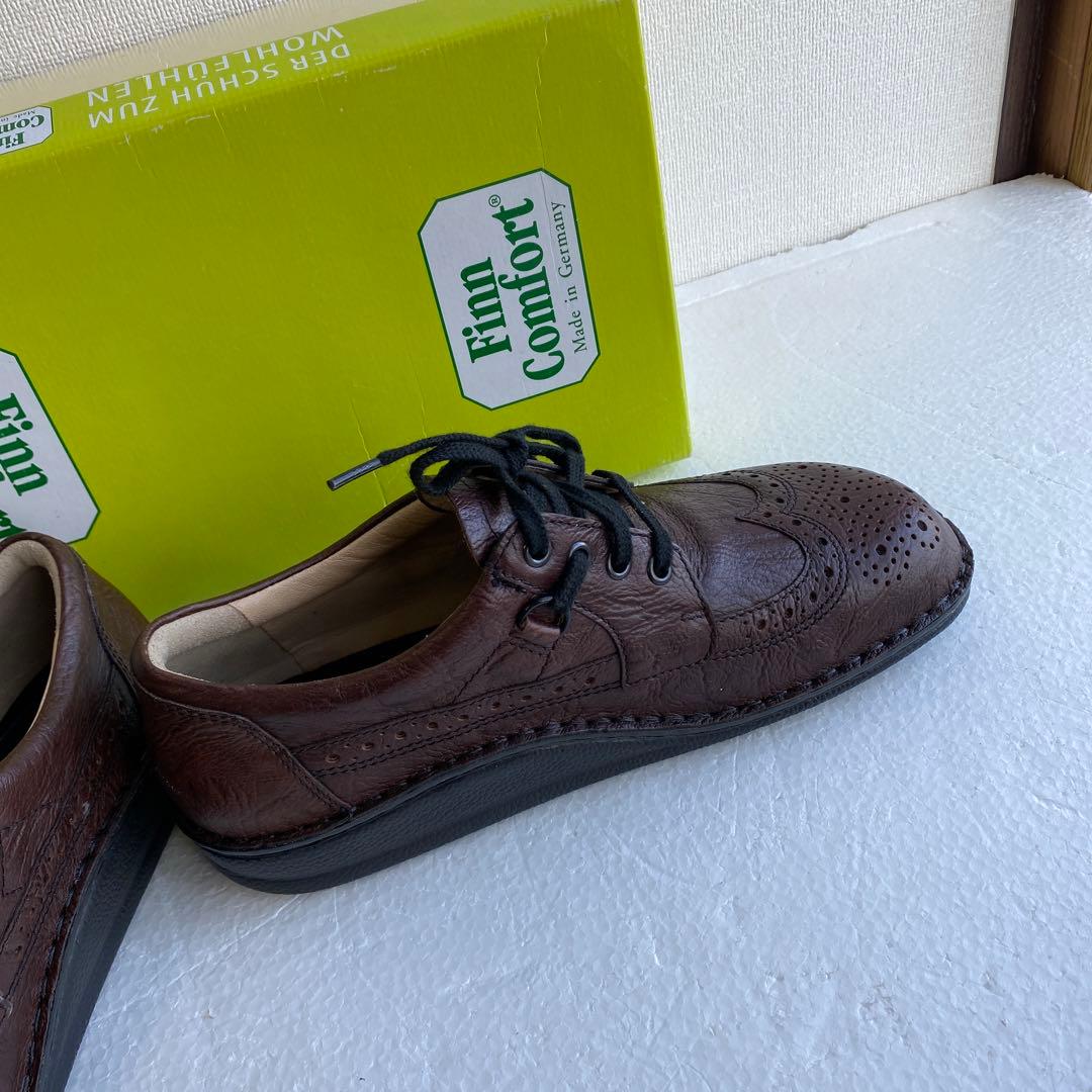 Finn Comfort ブラウン ドレスシューズ