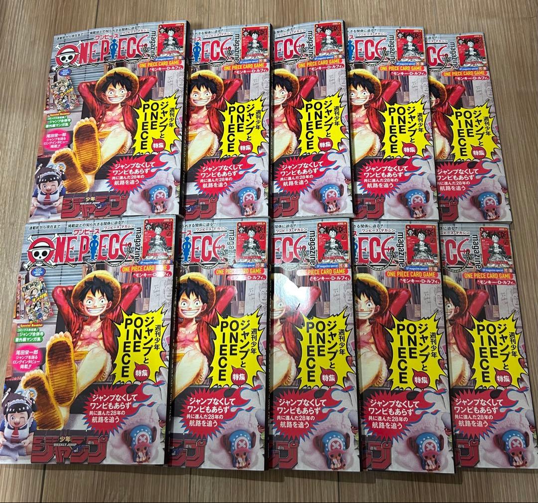ワンピースカードゲーム ワンピースマガジン ルフィ プロモ カード 10