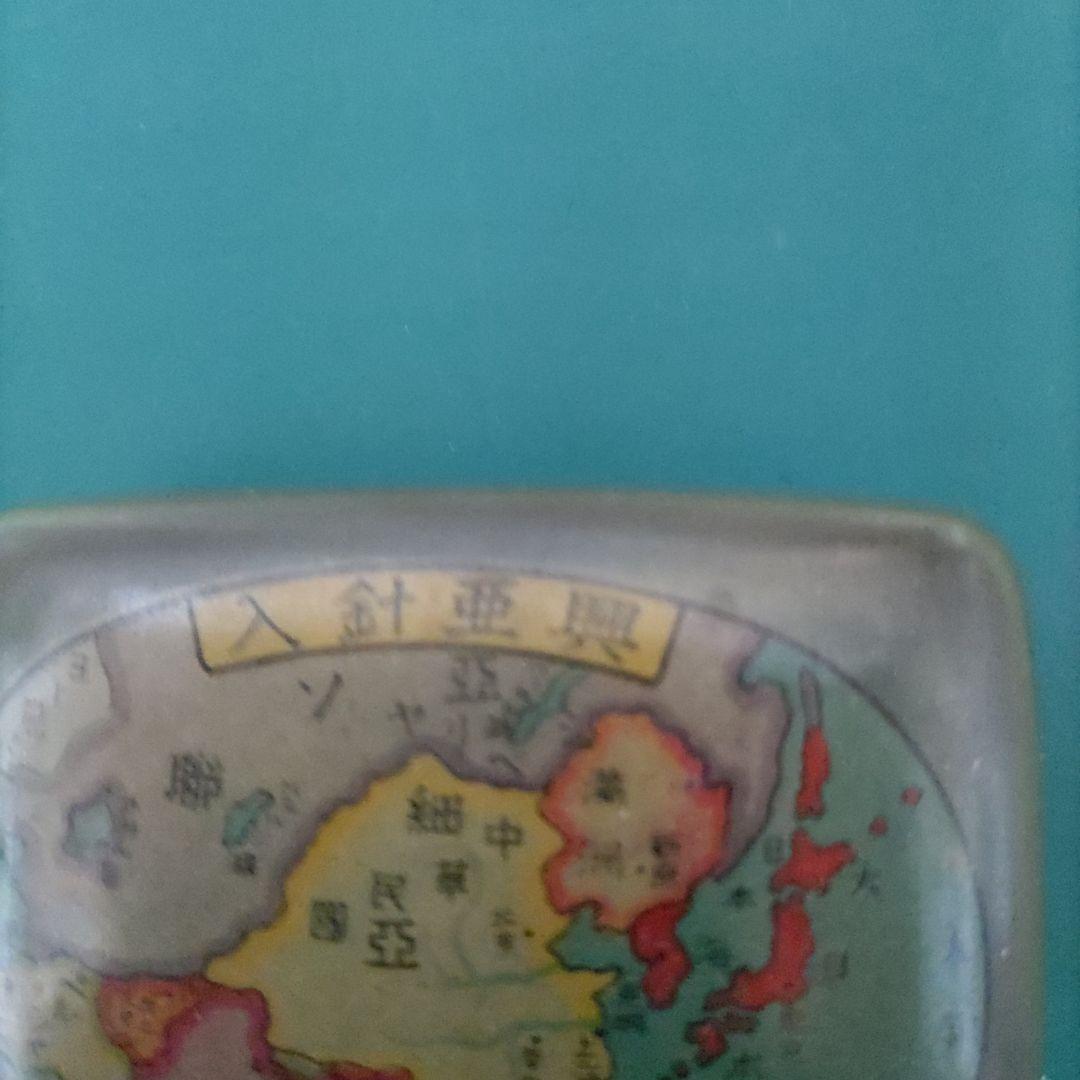 戦前地図デザインのセルロイド針入れケース 興亜針入 - メルカリ