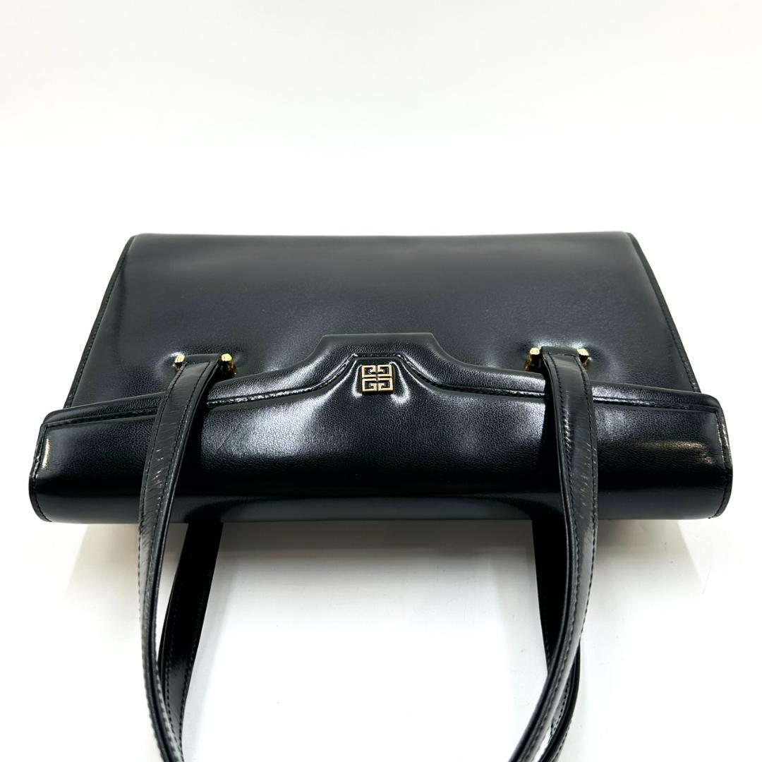 GIVENCHY ジバンシー 4Gロゴ フォーマル ハンドバッグ ゴールド金具