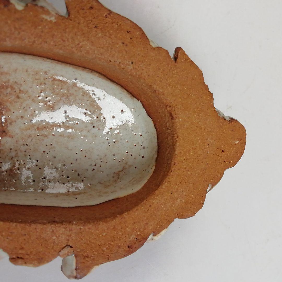 T804 香合 『萩松笠 香合』『納富鳥雲 作』 共箱 茶道具 美術品