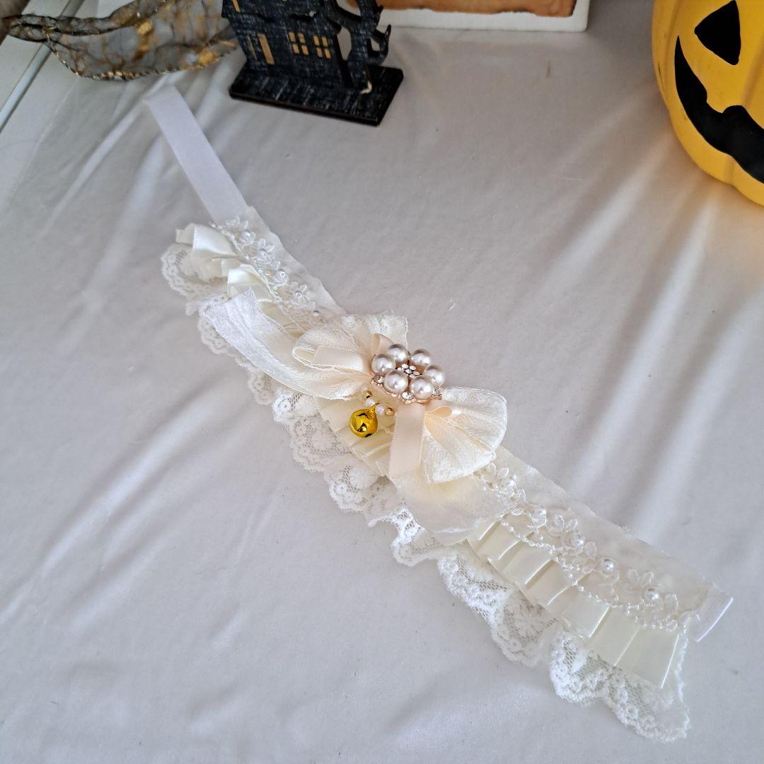 短毛ちゃんにも♥️中世ヨーロッパ風チョーカー(⑤)わんちゃん猫ちゃん