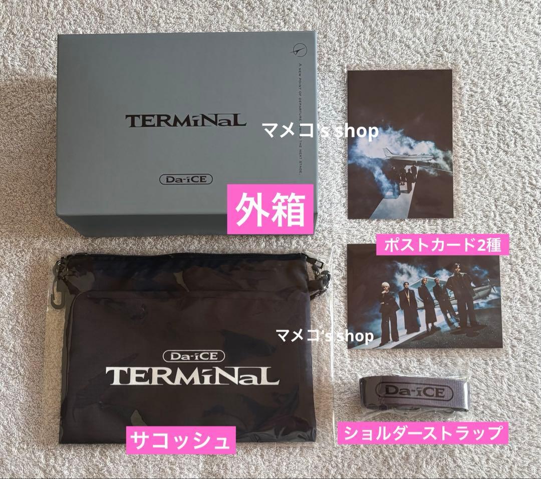 Da-iCE TERMiNaL 初回生産限定豪華盤 封入特典 +サコッシュ - メルカリ