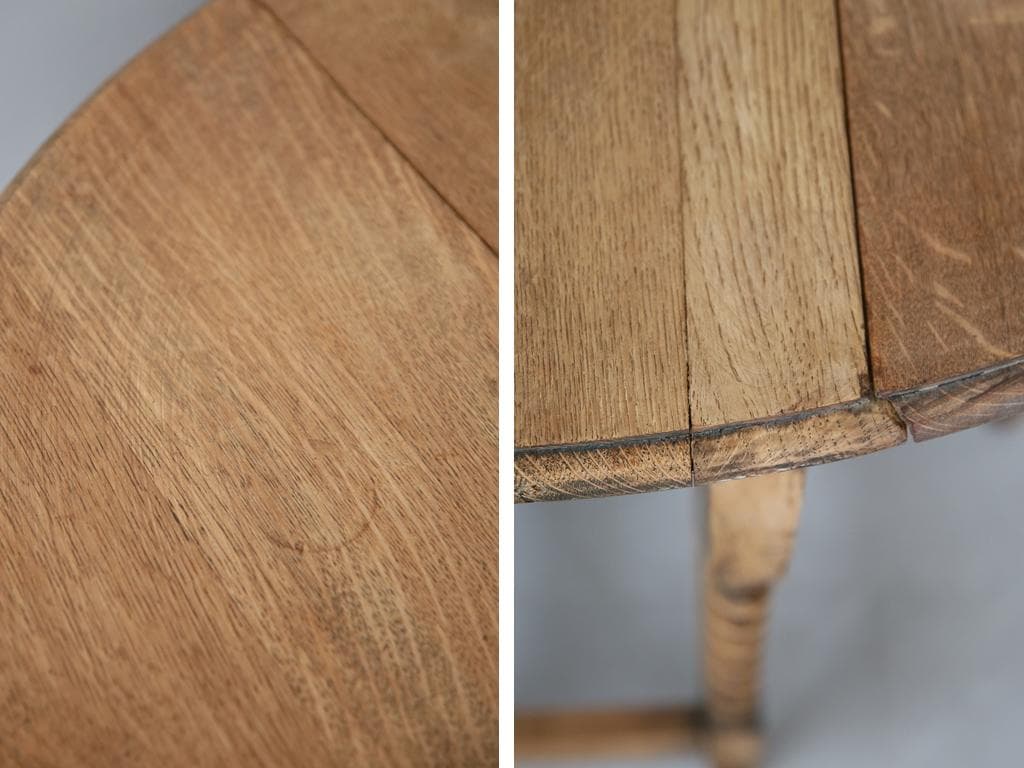 英国アンティーク木製ゲートレッグテーブル/ダイニング机バタフライ(89-172)