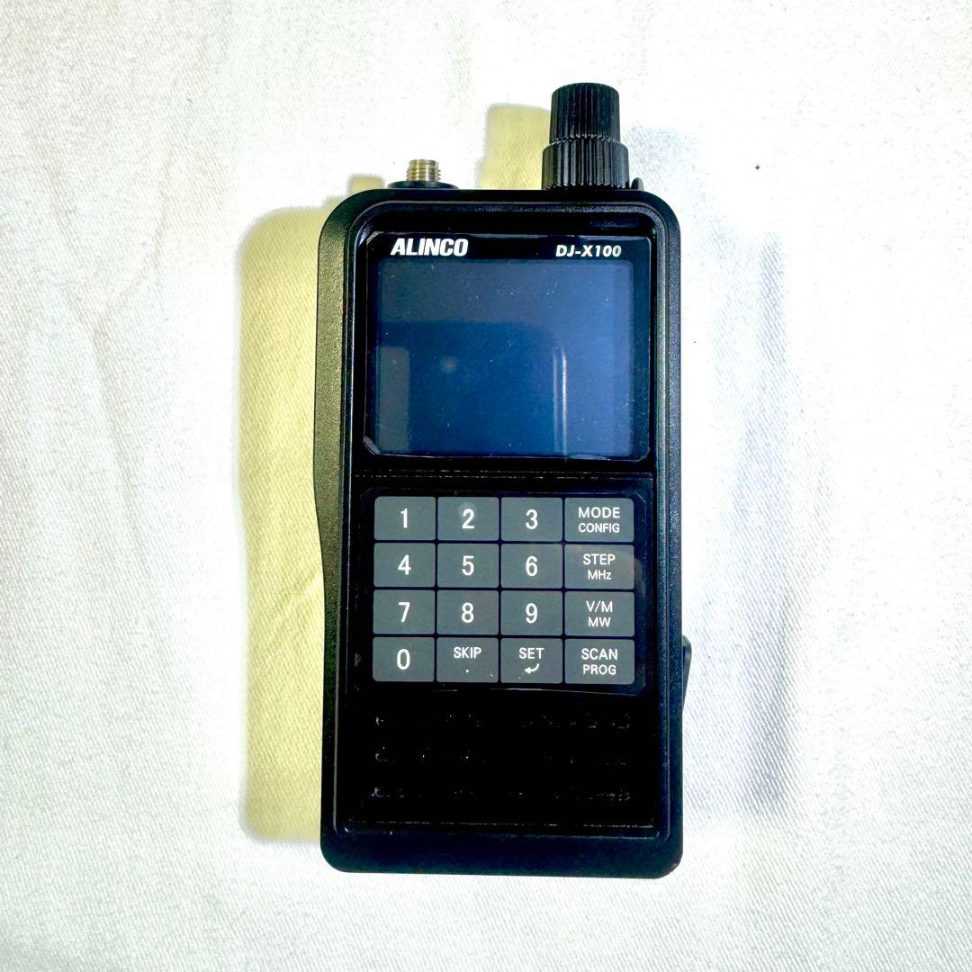 ALINCO DJ-X100 受信機 (アンテナ欠品)