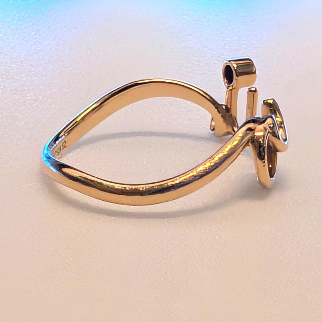 #52 Dior amour oui リング 12号