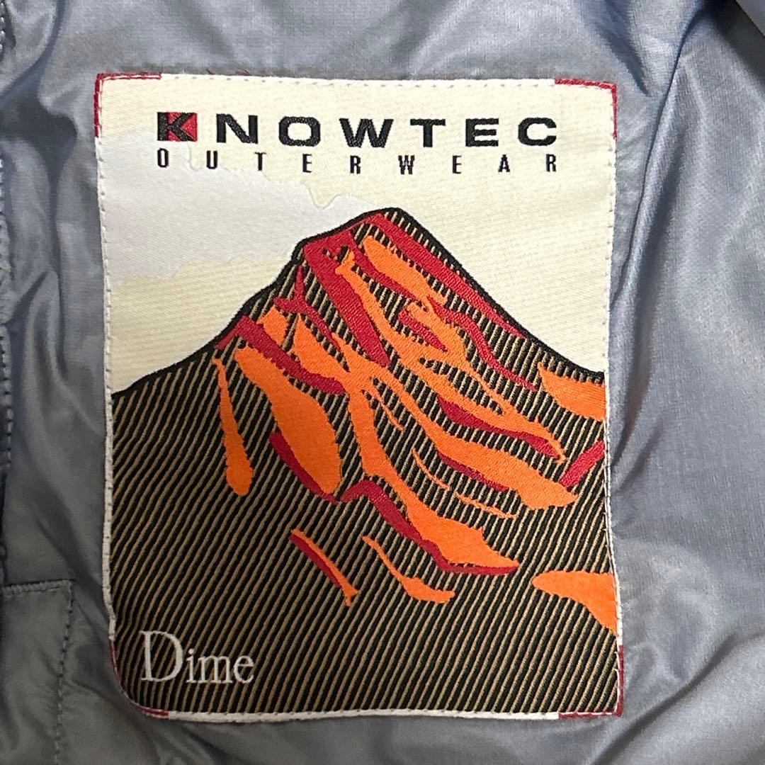 142【人気即完売品】ダイム☆ワンポイント刺繍ロゴ　パファージャケット