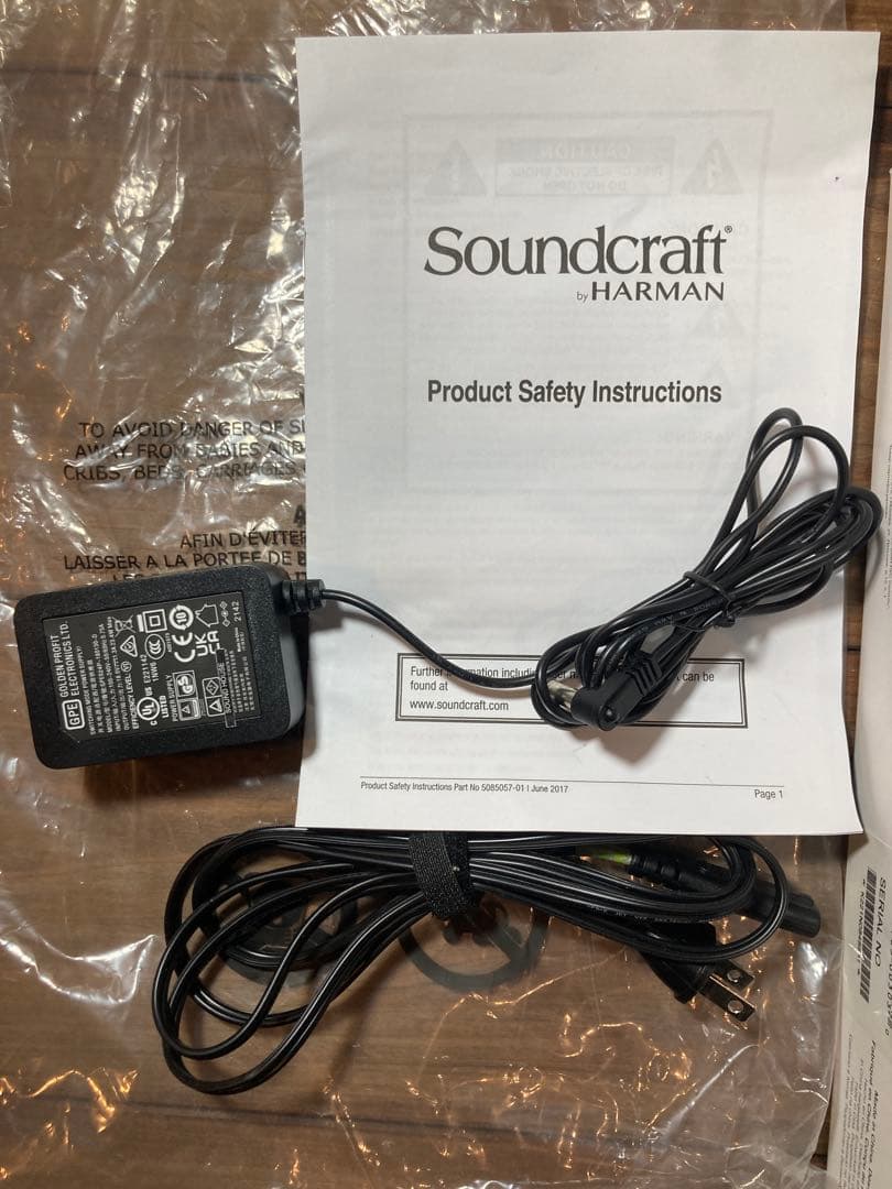 Soundcraft アナログミキサー8ch / Notepad-8FX