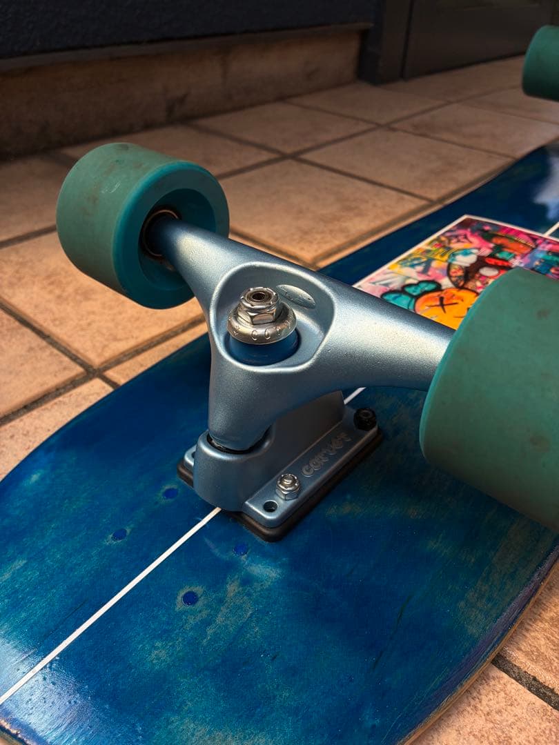 SOULBOARDIYタイプ自作デッキ carver CX4トラック装着 美品