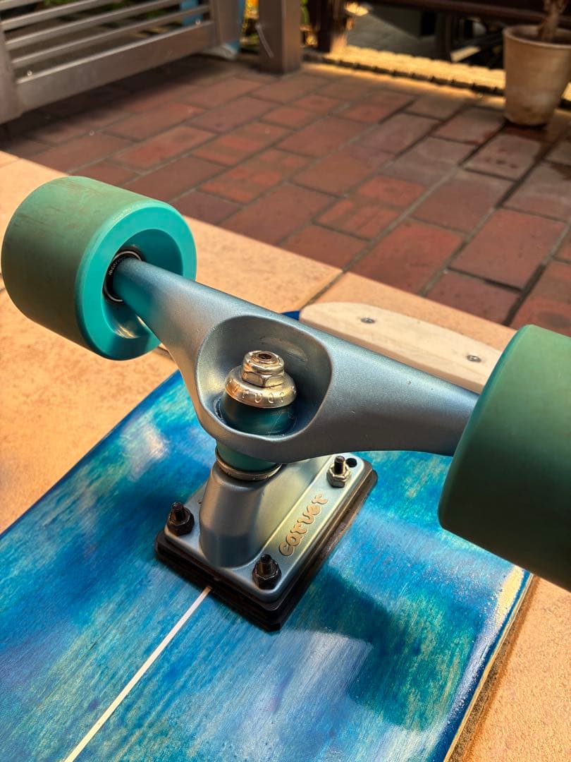 SOULBOARDIYタイプ自作デッキ carver CX4トラック装着 美品