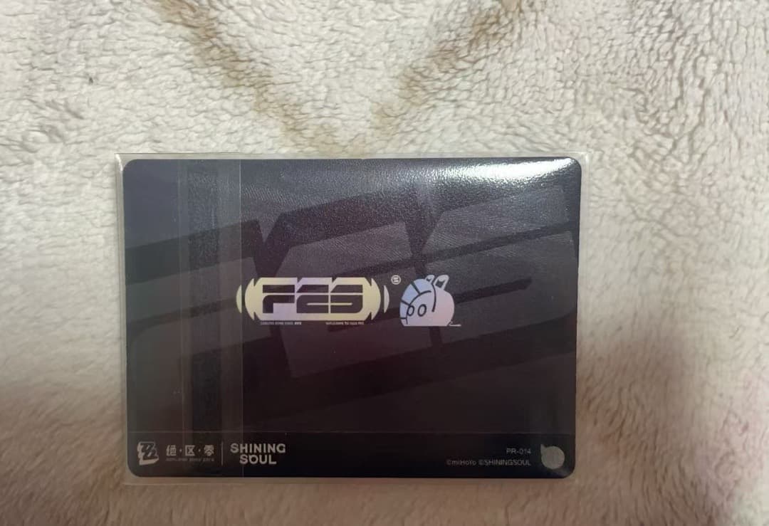 ゼンレスゾーンゼロ　2025　FES 浅羽悠真 閃魂カード 公式正規品　会場限定