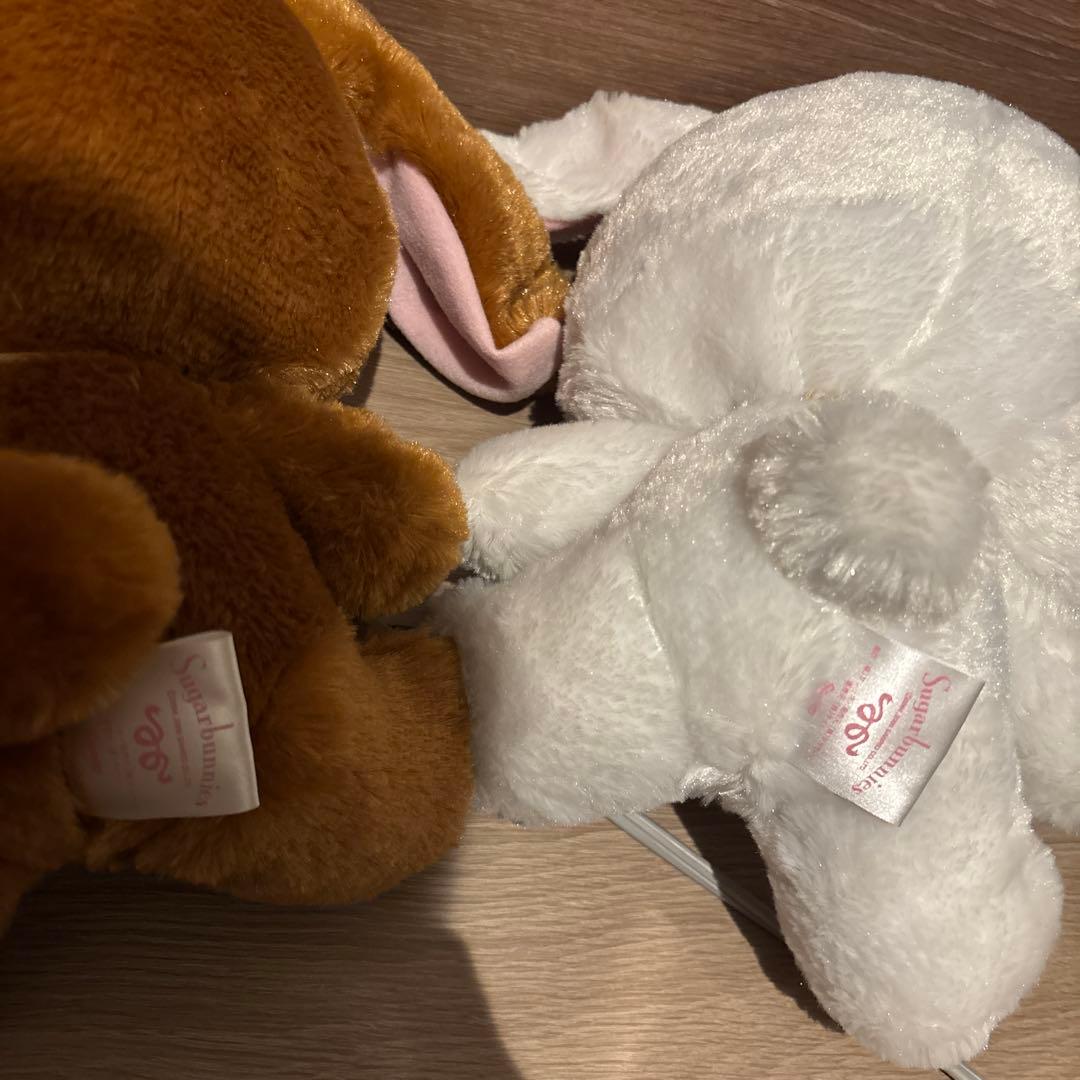 サンリオ♡シュガーバニーズ ぬいぐるみ　2体セット　平成レトロ　激レア　廃盤品