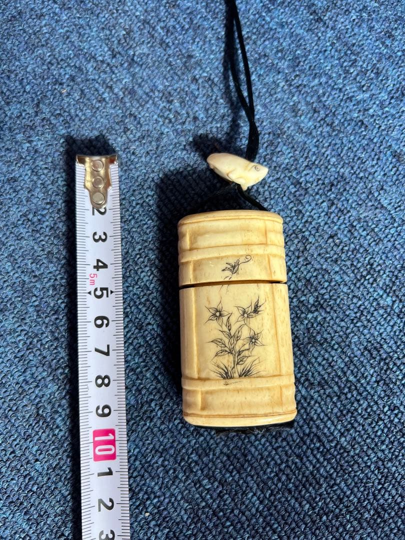 1229 二段印籠 根付 極細工 美術品・アンティーク・コレクション