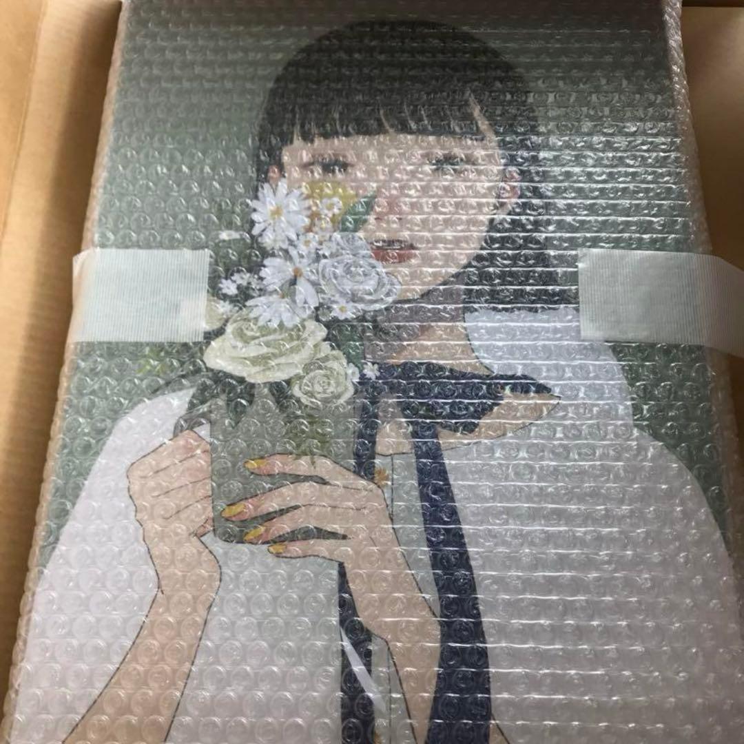 夏日」凪 キャンバスプリント サイン付き