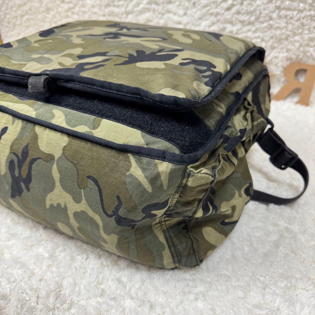 初期A BATHING APE / ベイシング エイプ レコードバッグ カモフラ