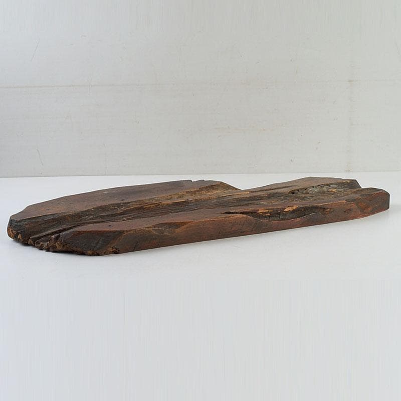 天然木 敷板 飾台 煎茶台 重さ約1443g V 9350｜天然木