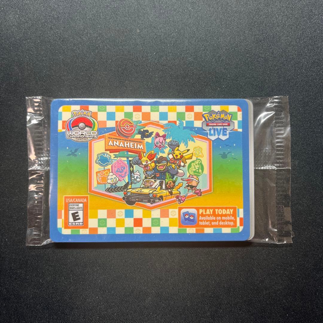 ポケモンカードパラダイスリゾート2025 未開封WCS2025 アナハイム