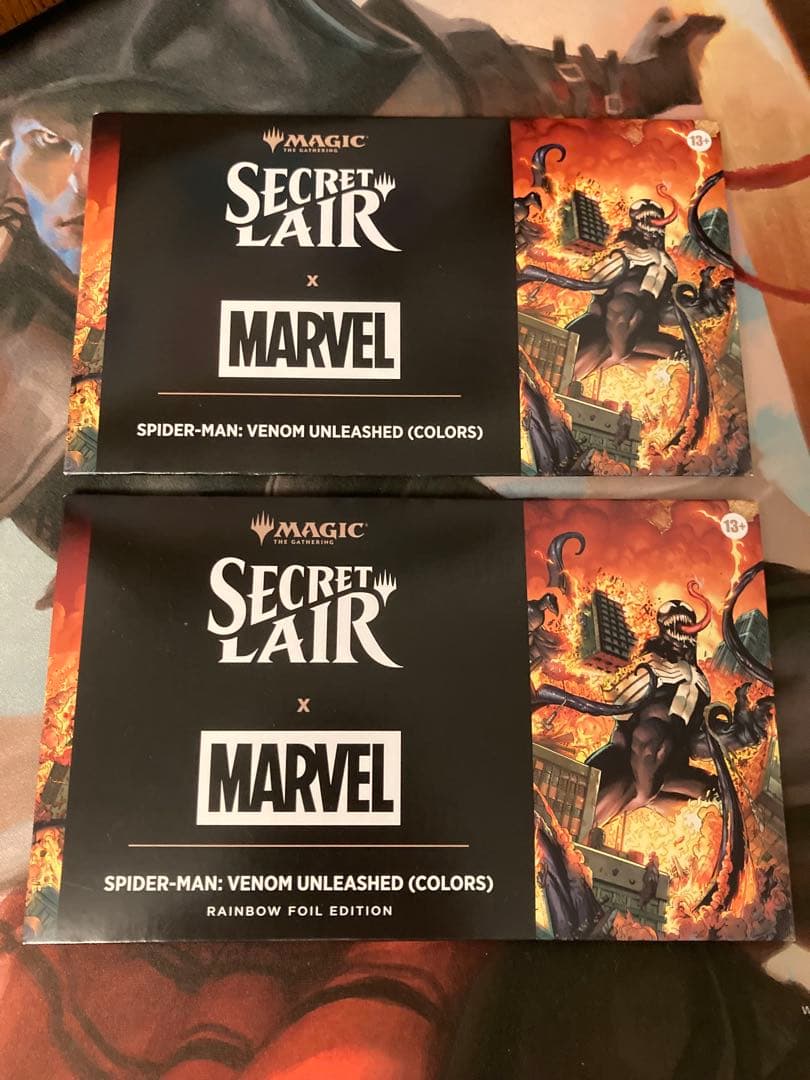 Spider Man Venom Unleashed 2個セット Secret Lair Venom Unleashed 2種セット Secret Lair x Marvel's
