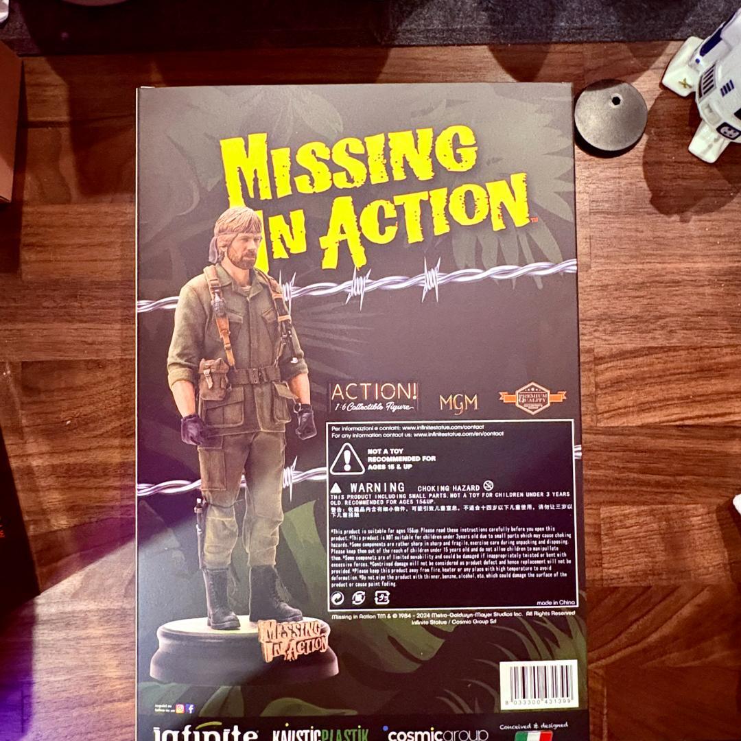 未開封 Missing In Action 1/6 ブラドック チャック・ノリス