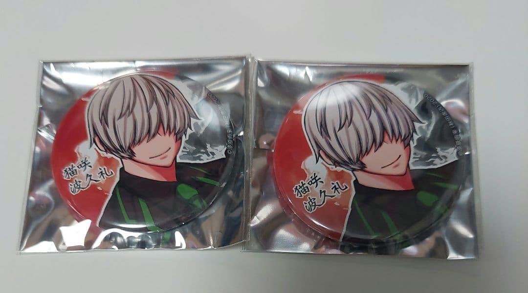 桃源暗鬼 猫咲波久礼 缶バッジ コミケ c100 2点セット - メルカリ