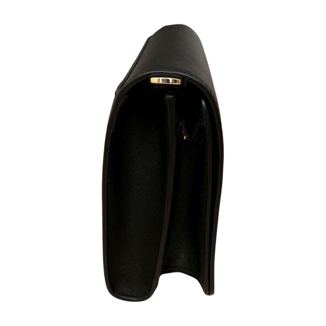 トリーバーチ レザーショルダーウォレット 黒 正規品