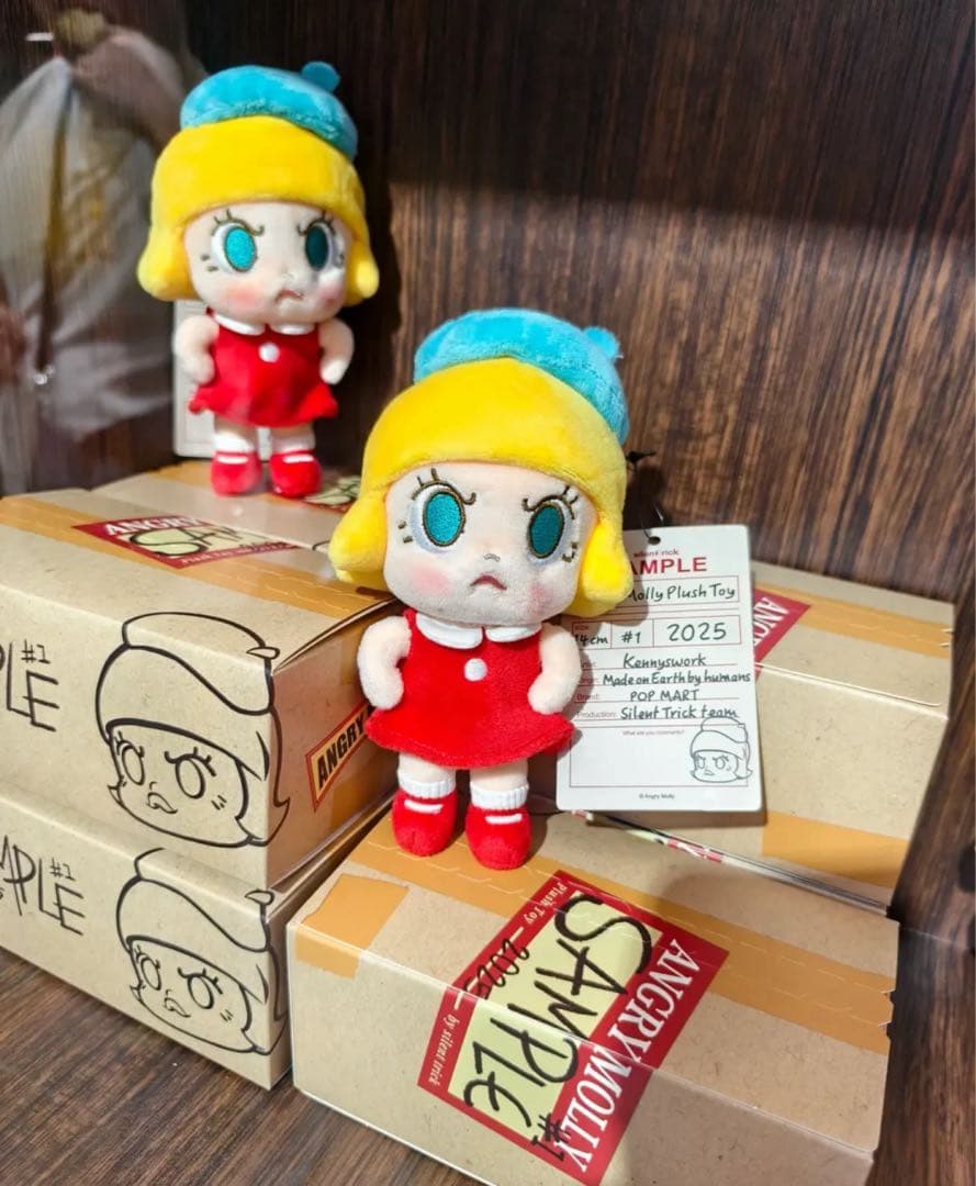 PTS2025限定】Angry Molly Sample#1ぬいぐるみ - メルカリ