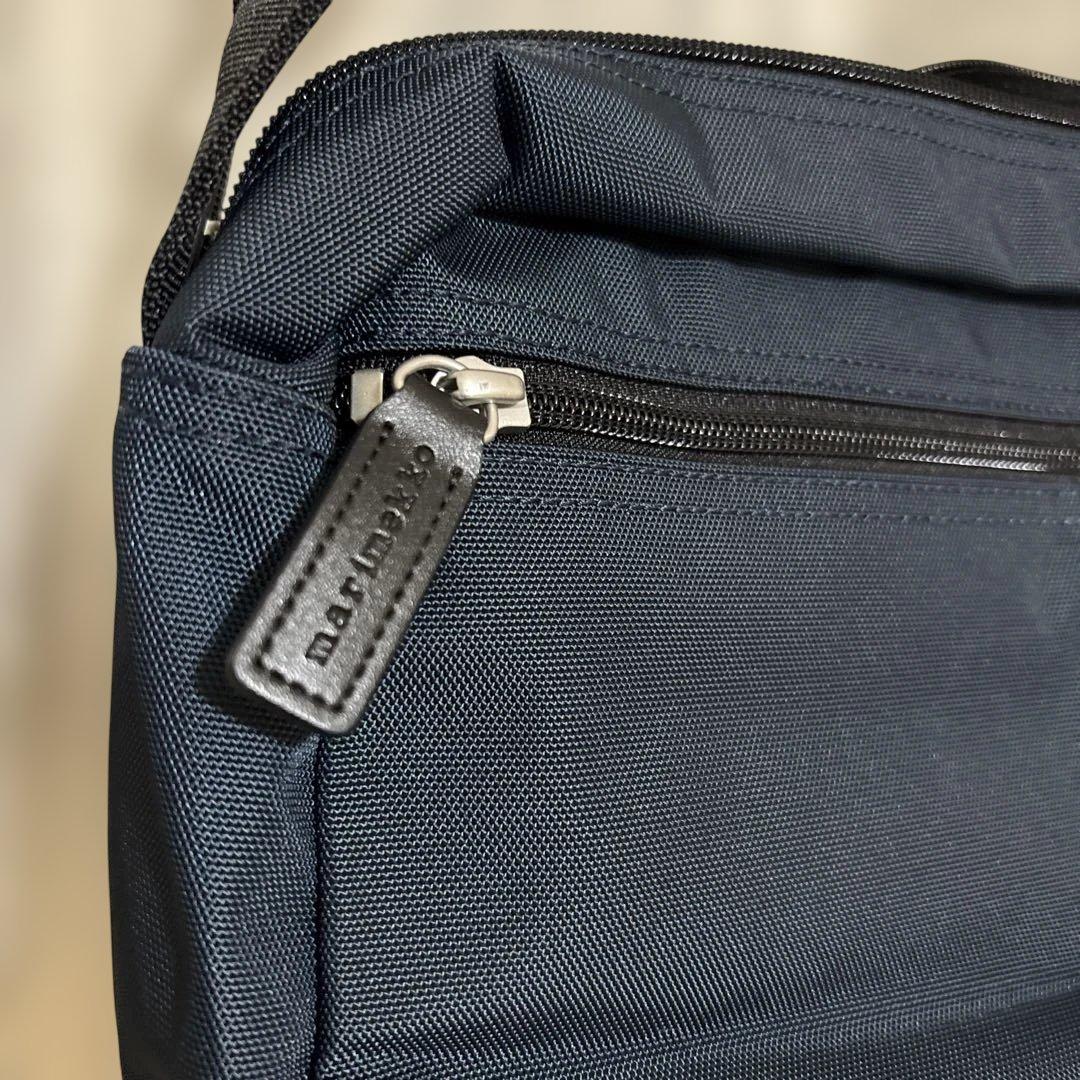 レア　新品マリメッコ　未使用マイシングス　ショルダーバッグ　ネイビー