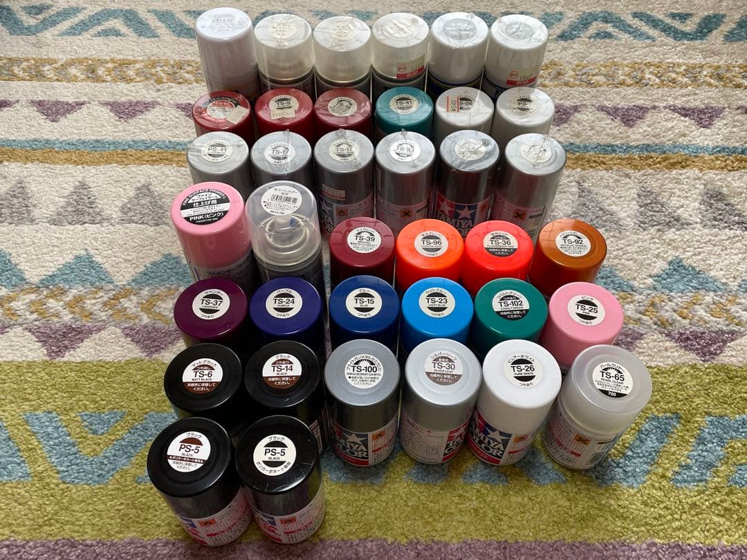 タミヤ スプレー缶 など 未使用18本 使用20本 2025年最新】Yahoo