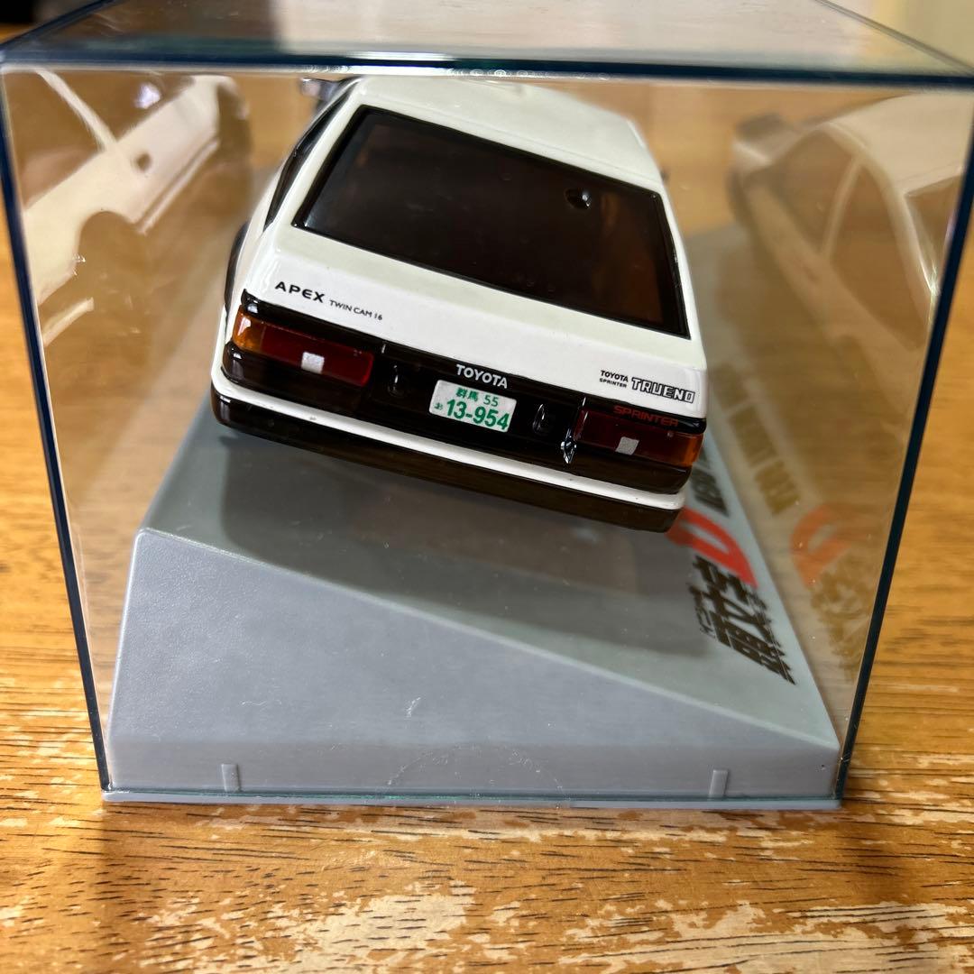 新品 未使用　京商 頭文字D AE86トレノ カーボンボンネット仕様
