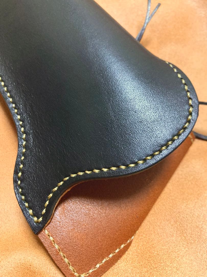 コルトM1848ドラグーン用右利きレザーホルスター No.822 コルト M1847