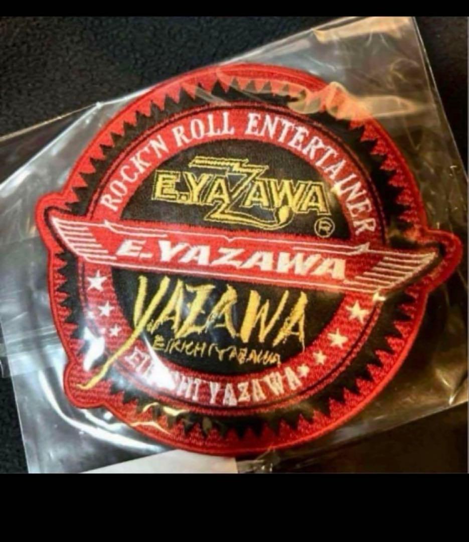 劇レア 矢沢永吉 大判 刺繍ワッペン フェニックス ブルーE.YAZAWA 劇