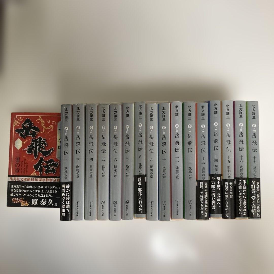 岳飛伝 全17巻セット 北方謙三 文庫版 - メルカリ