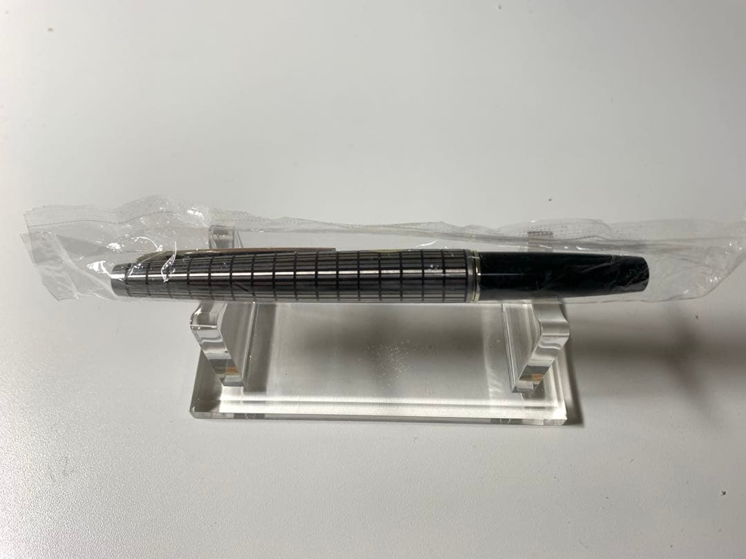 パイロット万年筆　エリート　 格子 18Ｋ　Ｆ（細字） PILOT Elite