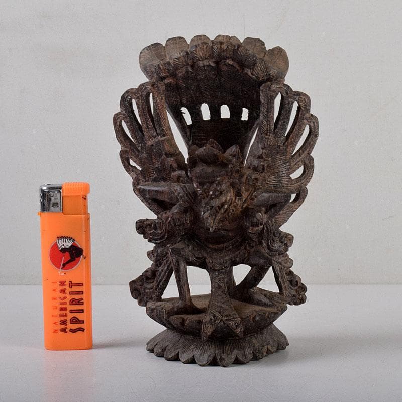 バリ島 インドネシア 木彫 ガルーダ像 置物 N 8580 ガルーダ インド