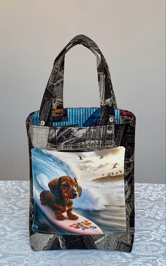 Guri　みんなでごろ寝わんこ　小物入れ