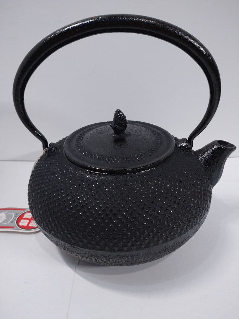 南部鉄器 南部鉄瓶 鍋元 算玉アラレ 1.5L 鉄瓶 未使用保管品