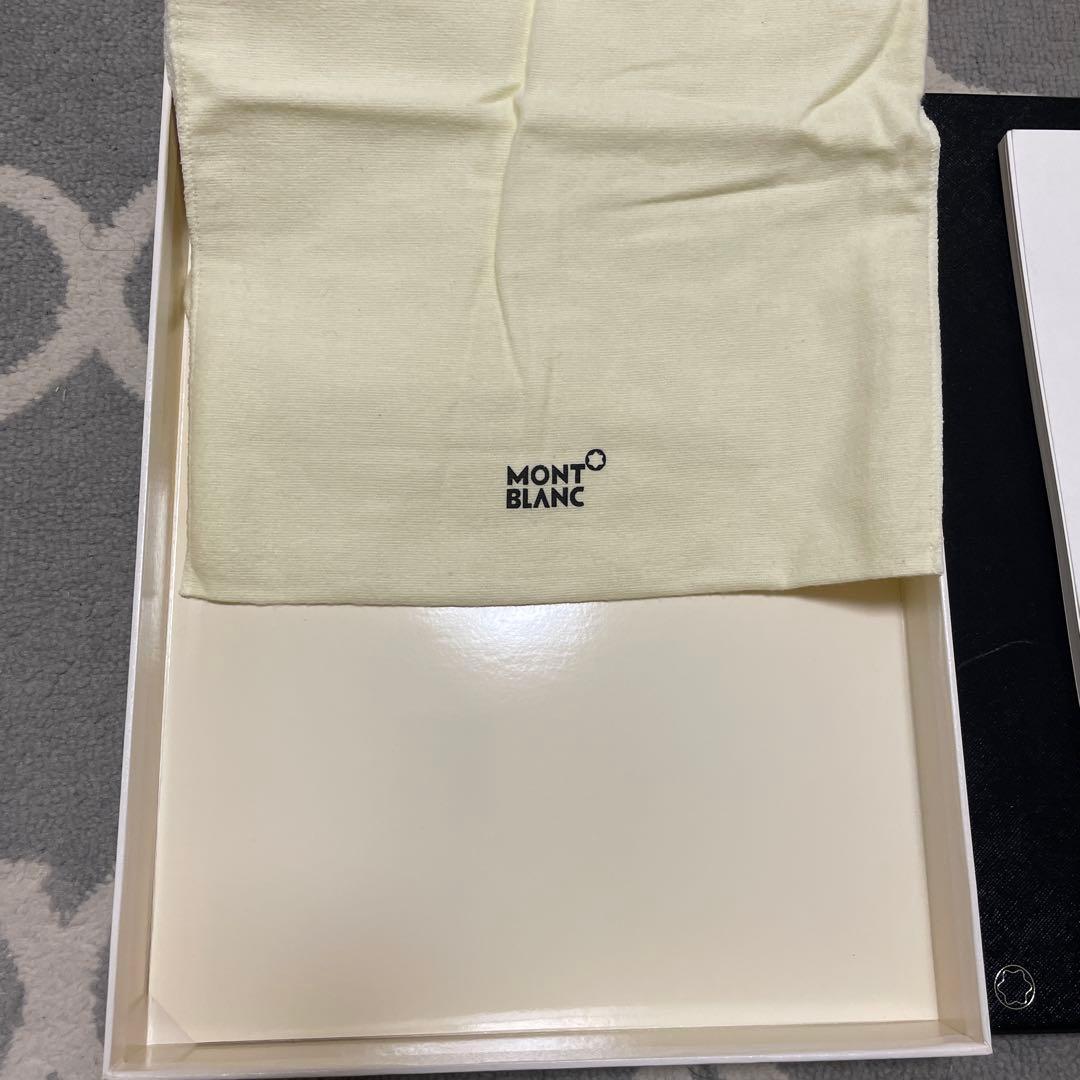 モンブラン黒 スプリングファイル 内ポケット付き