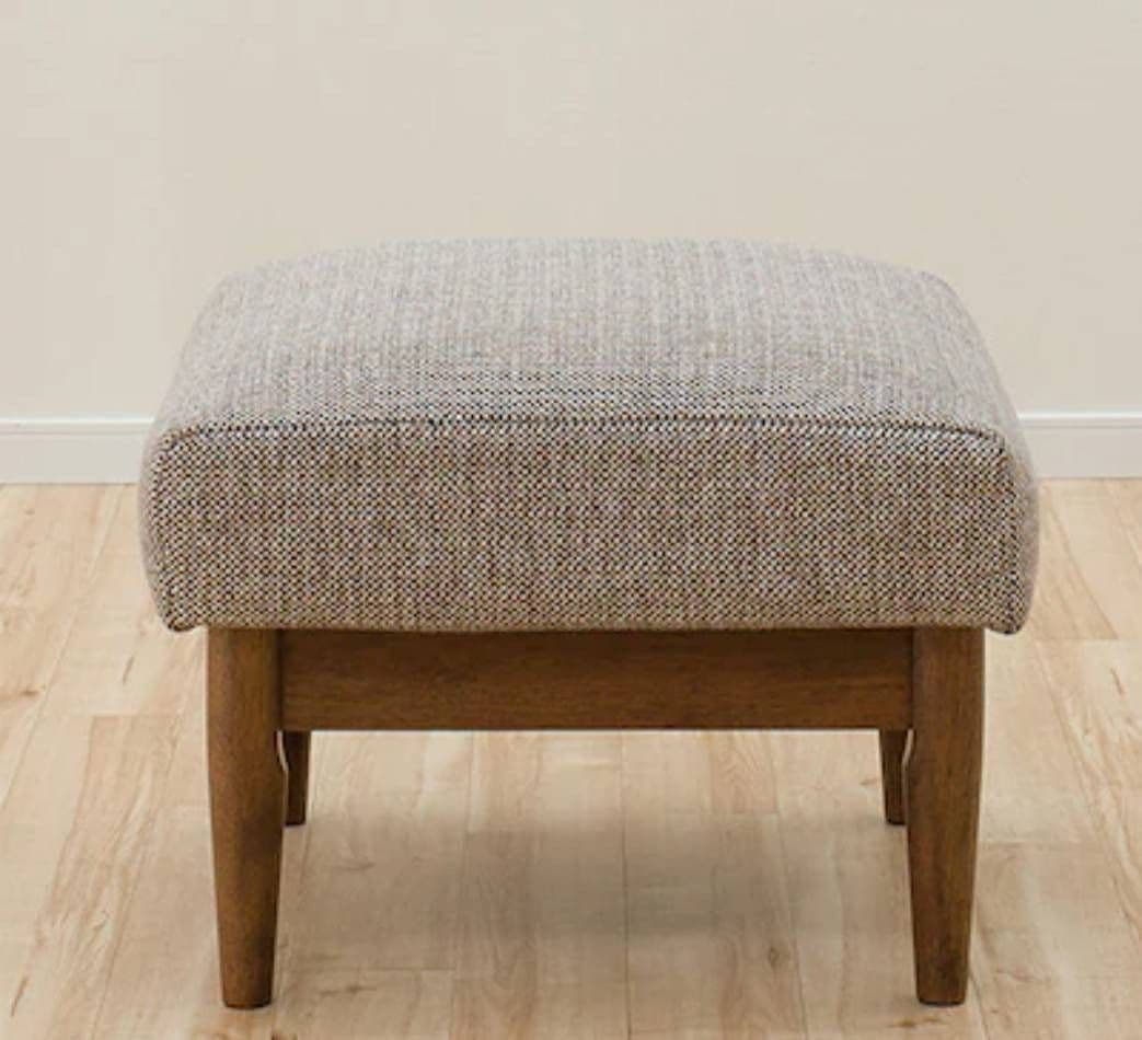 ニトリ【マイス】ベージュ系布製オットマン