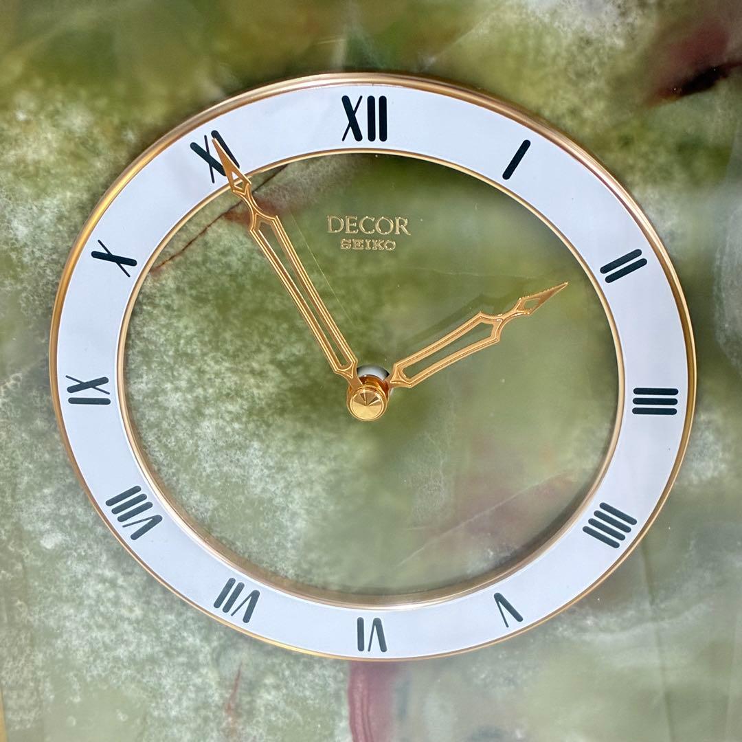 希少✨SEIKO 置き時計 AZ513G DECOR ダブルHi-Fi メロディ-人気 通販