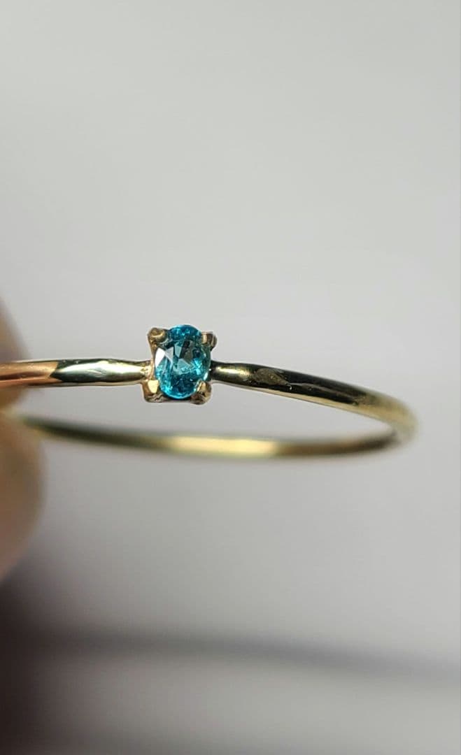 はなはな様専用☆ブラジルバターリャパライバトルマリン☆リング