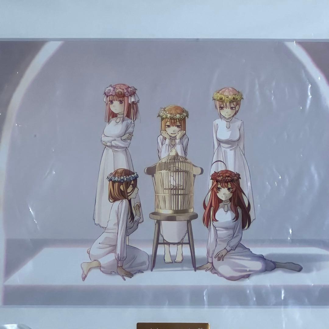 五等分の花嫁 複製原画 キャラファイングラフ ED ver. K's様専用】五 【