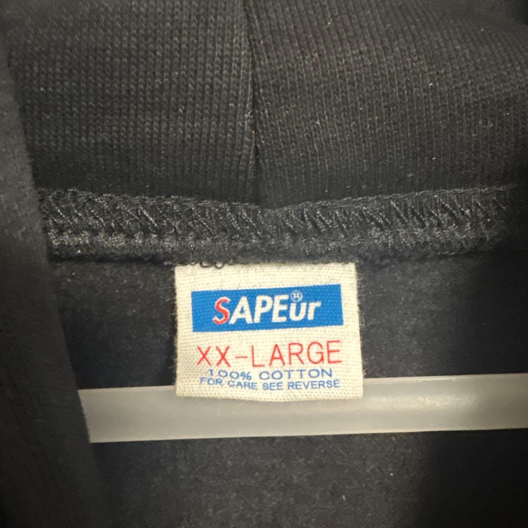 SAPEUr ビックリマン パーカー XXL フーディー ヘッドロココ サプール