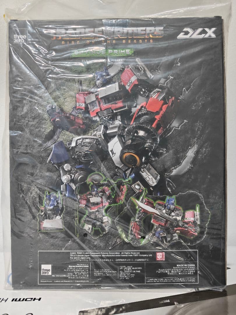 【未開封】threezero トランスフォーマー オプティマス ビースト覚醒