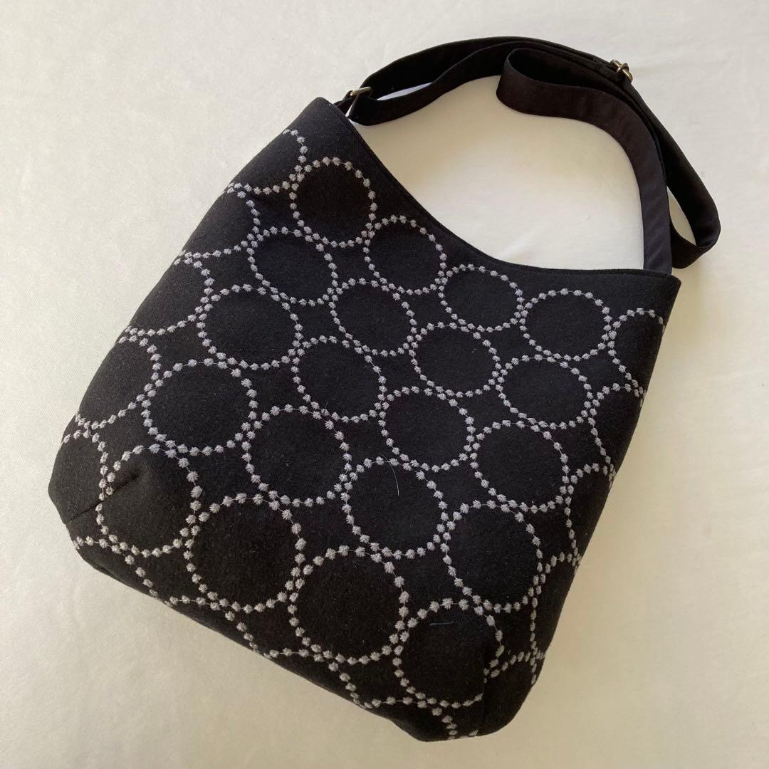 ミナペルホネン　生地使用　ワンショルダーバッグ　ハンドメイド