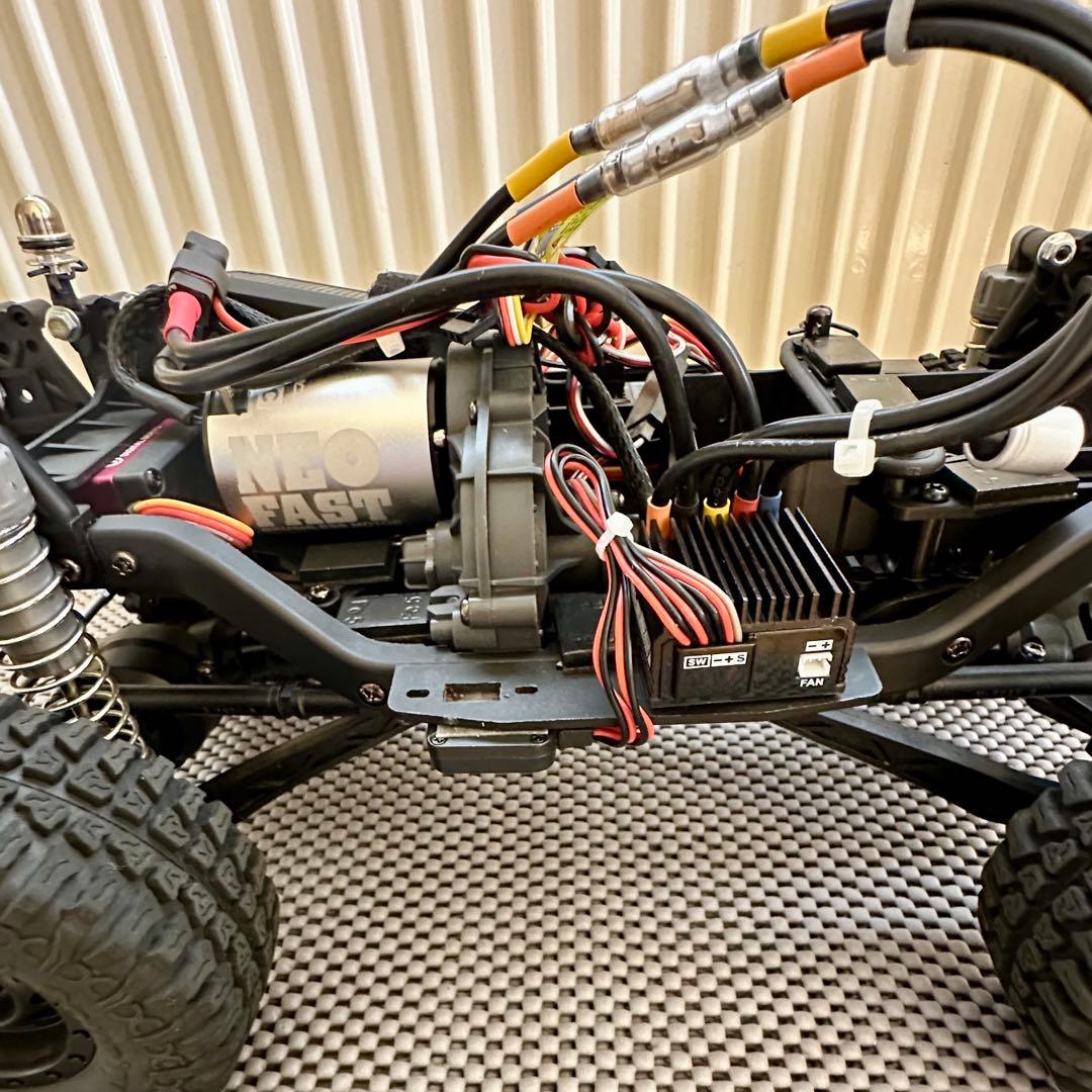 w*z様 タミヤ 1/10 CC-02シャーシ＆ブラックフット ボディ - メルカリ