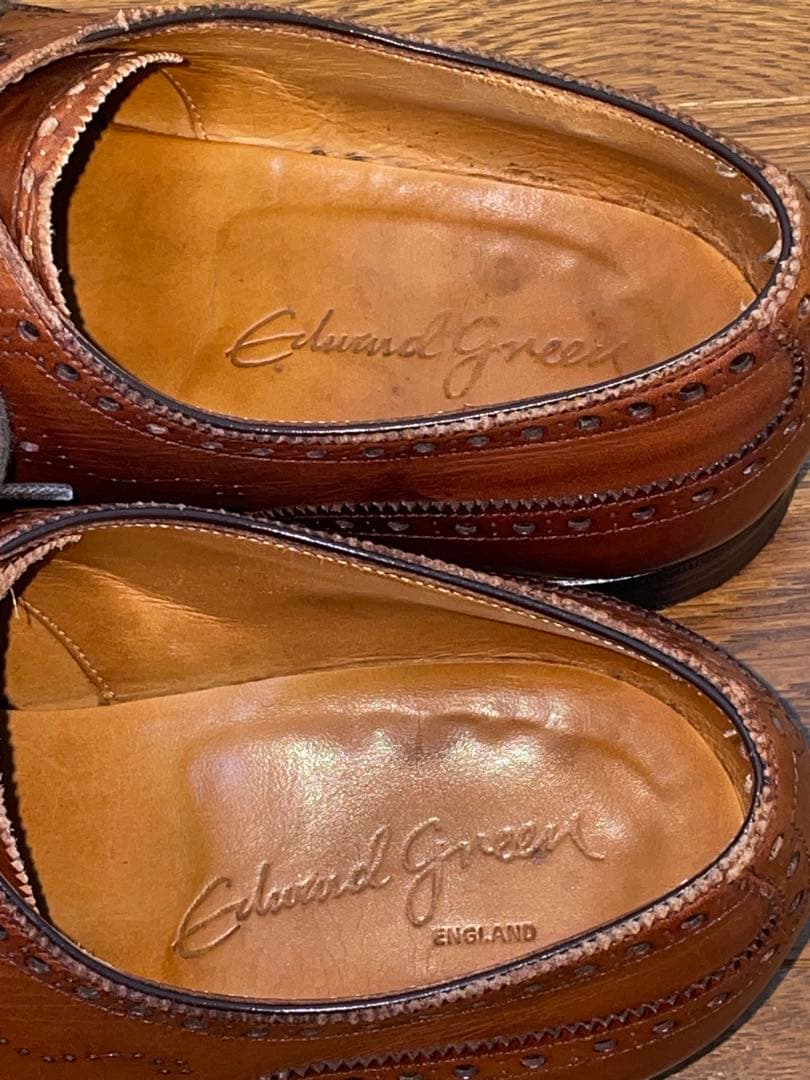 【レア】エドワードグリーン 旧工場 サンドリンガム 6E 202ラスト